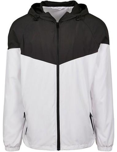 B-BY129-2-Tone Tech Windrunner